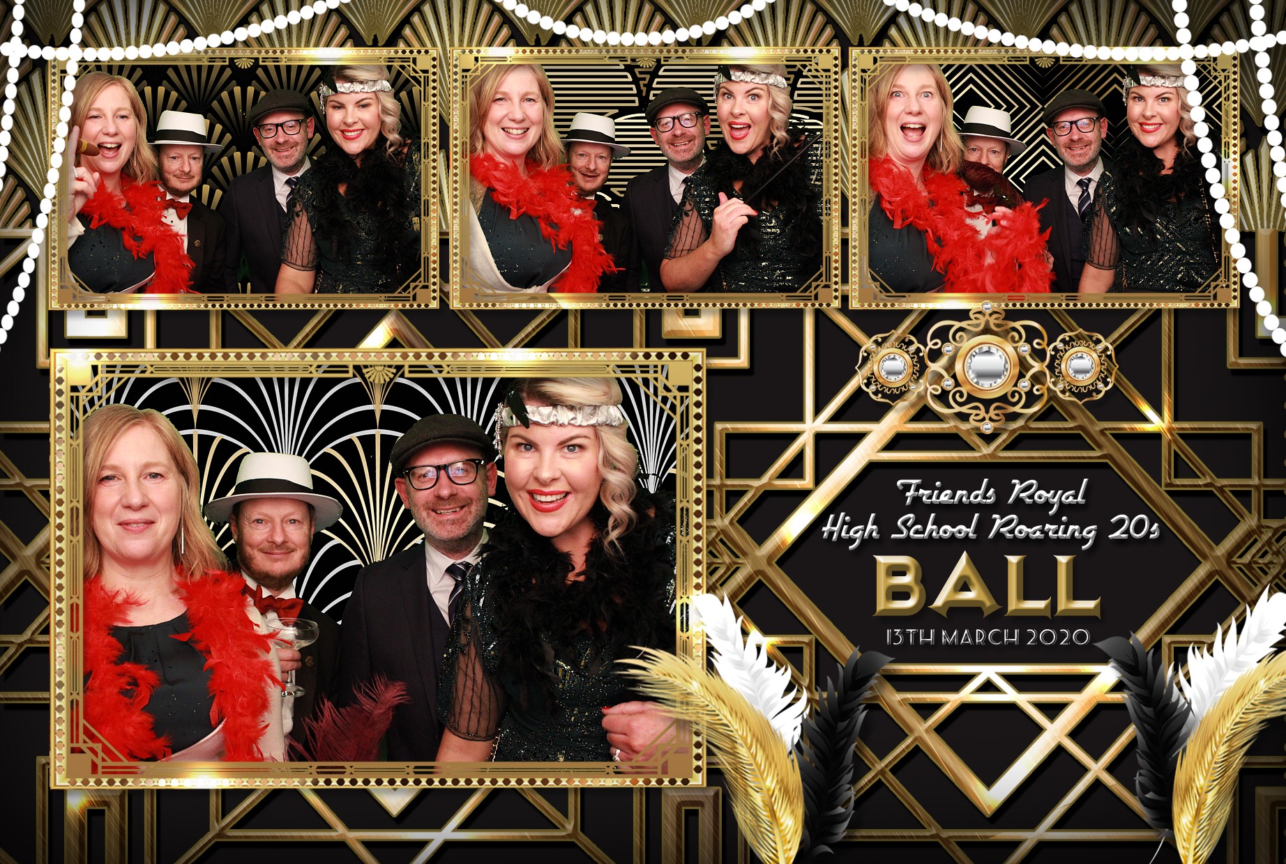 Friends Royal High School Roaring 20s Ball | View more photos from the event at gallery.myphotoboothexperience.co.uk/u/MyPhotoBoothExperienceLtd/Friends-Royal-High-School-Roaring-20s-Ball